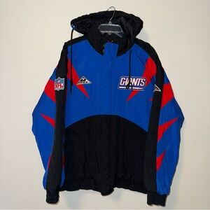 Vintage New York Giants NFL Pro Line Apex One Men’s M Sharktooth Puffer Jacket